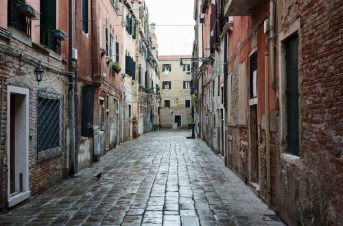 Rainy day in Venice